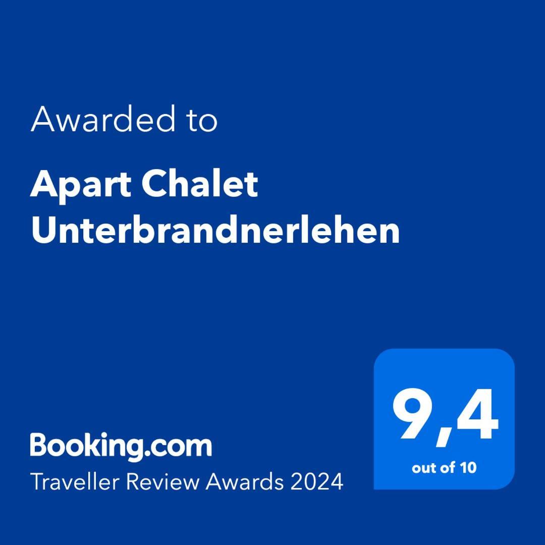 Apart Chalet Unterbrandnerlehen Schönau am Königssee Eksteriør billede